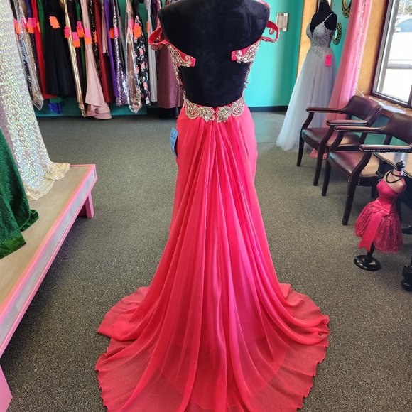 Mori Lee 97023 Pink Size 0 Prom/Evening Formal - Picture 5 of 7